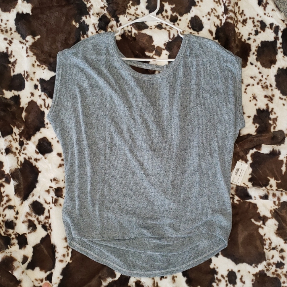 Open back casual shirt